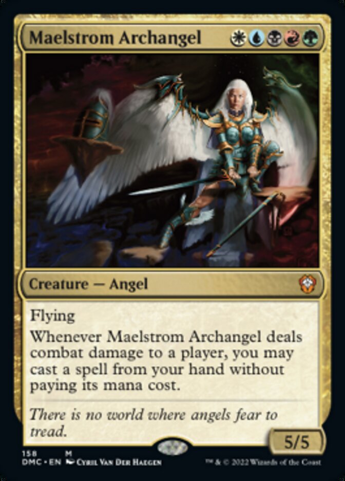 Maelstrom Archangel [Dominaria United Commander] | Amazing Games TCG