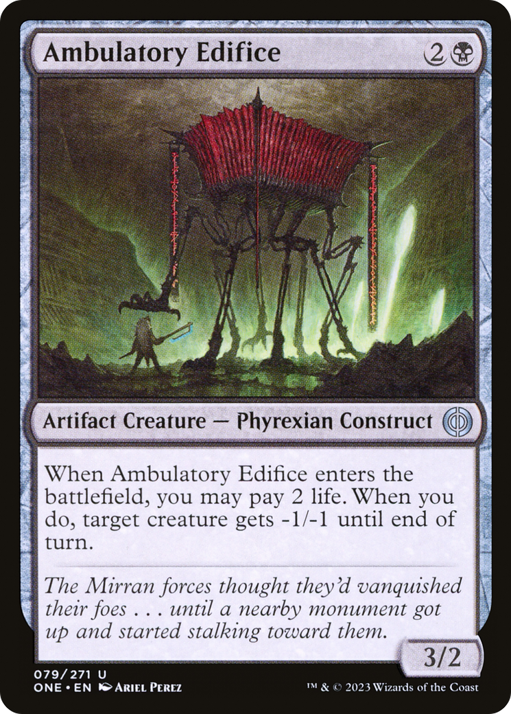 Ambulatory Edifice [Phyrexia: All Will Be One] | Amazing Games TCG