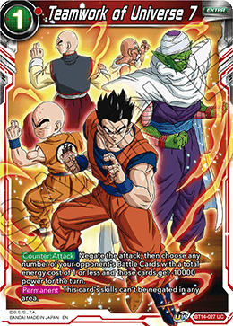 Teamwork of Universe 7 (BT14-027) [Cross Spirits] | Amazing Games TCG