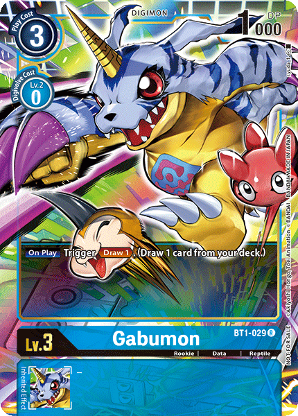 Gabumon [BT1-029] (Alternate Art) [Release Special Booster Ver.1.0] | Amazing Games TCG