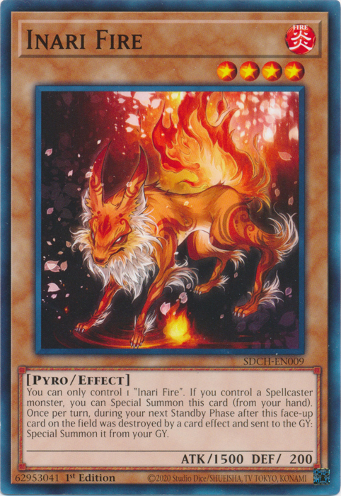 Inari Fire [SDCH-EN009] Common | Amazing Games TCG