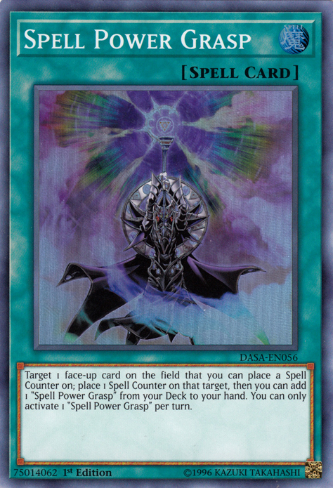 Spell Power Grasp [DASA-EN056] Super Rare | Amazing Games TCG