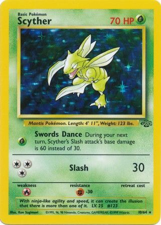 Scyther (10/64) [Jungle Unlimited] | Amazing Games TCG