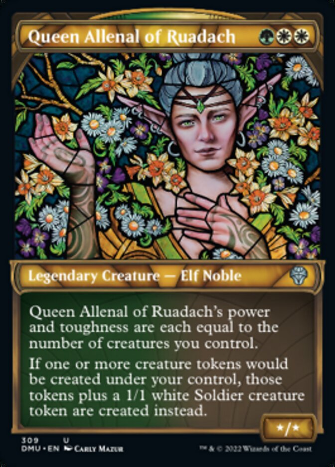 Queen Allenal of Ruadach (Showcase) [Dominaria United] | Amazing Games TCG