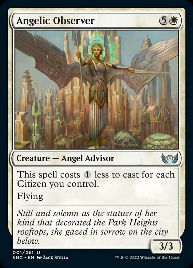 Angelic Observer [Streets of New Capenna] | Amazing Games TCG