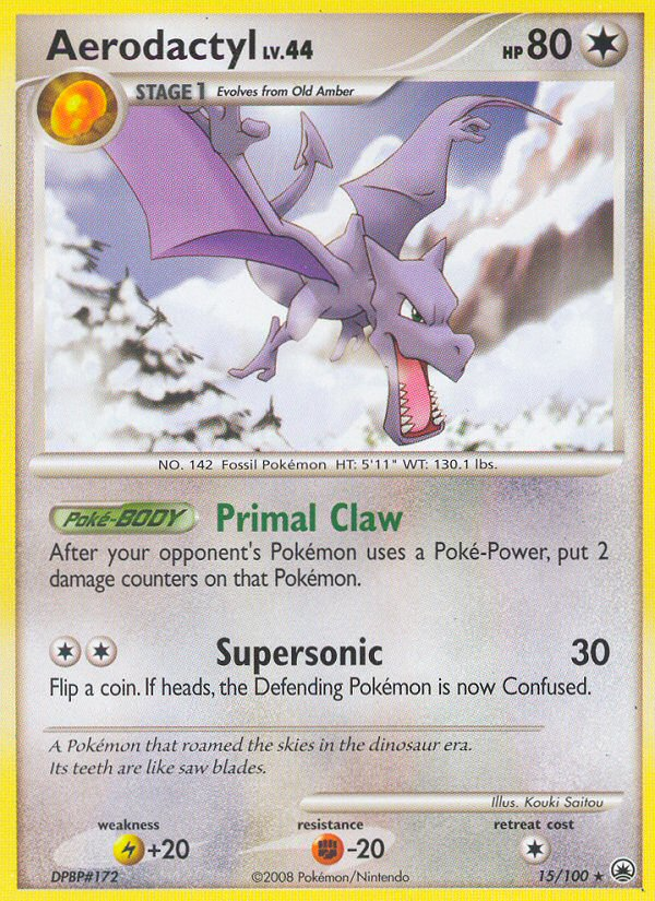 Aerodactyl (15/100) [Diamond & Pearl: Majestic Dawn] | Amazing Games TCG