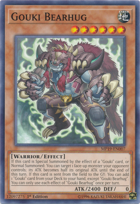 Gouki Bearhug [MP19-EN007] Common | Amazing Games TCG