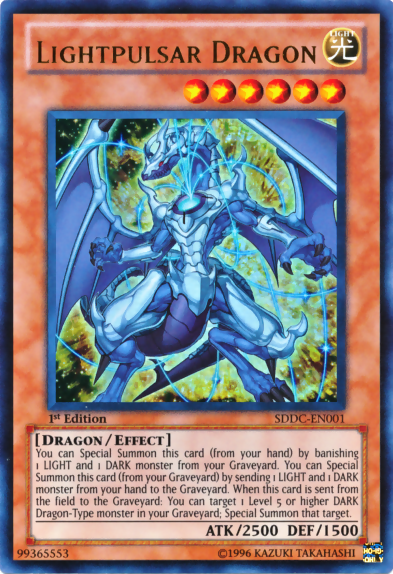 Lightpulsar Dragon [SDDC-EN001] Ultra Rare | Amazing Games TCG