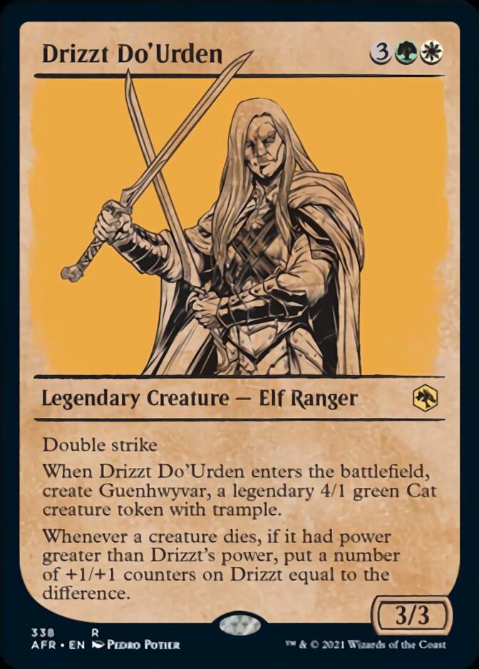 Drizzt Do'Urden (Showcase) [Dungeons & Dragons: Adventures in the Forgotten Realms] | Amazing Games TCG