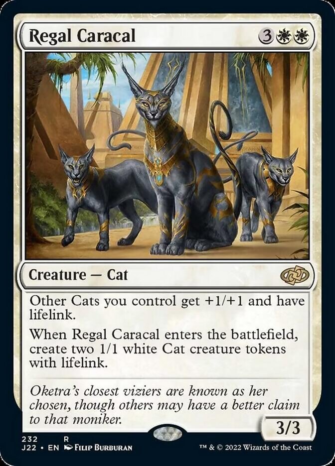 Regal Caracal [Jumpstart 2022] | Amazing Games TCG