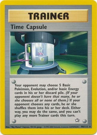 Time Capsule (90/111) [Neo Genesis Unlimited] | Amazing Games TCG