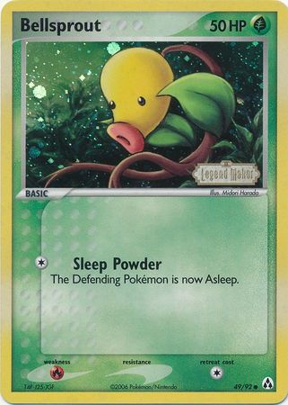 Bellsprout (49/92) (Stamped) [EX: Legend Maker] | Amazing Games TCG