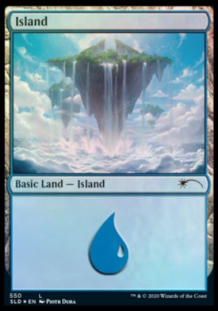 Island (Above the Clouds) (550) [Secret Lair Drop Promos] | Amazing Games TCG