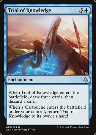 Trial of Knowledge [Amonkhet] | Amazing Games TCG