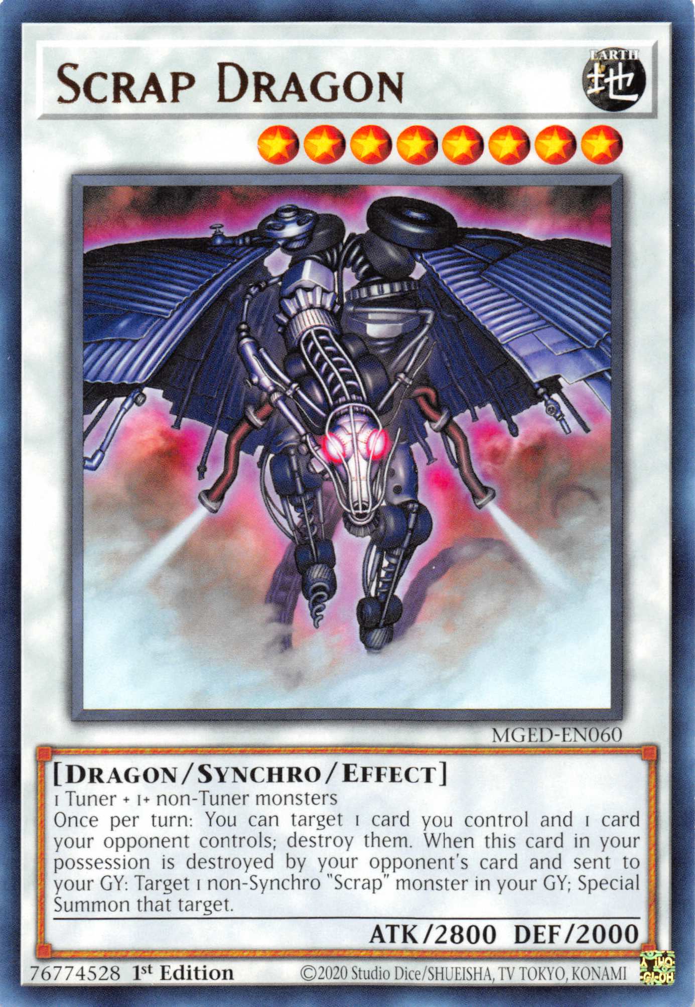 Scrap Dragon [MGED-EN060] Rare | Amazing Games TCG