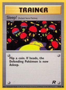 Sleep! (79/82) [Team Rocket Unlimited] | Amazing Games TCG