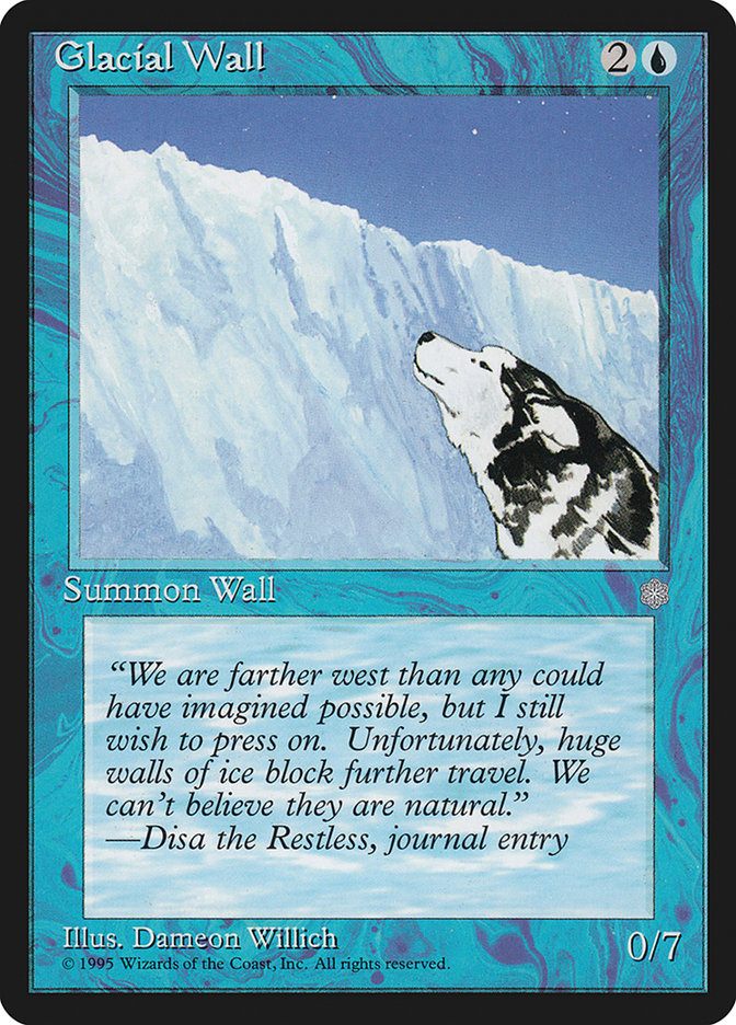 Glacial Wall [Ice Age] | Amazing Games TCG