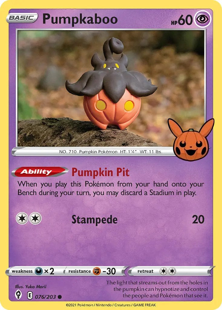 Pumpkaboo (076/203) [Trick or Trade] | Amazing Games TCG