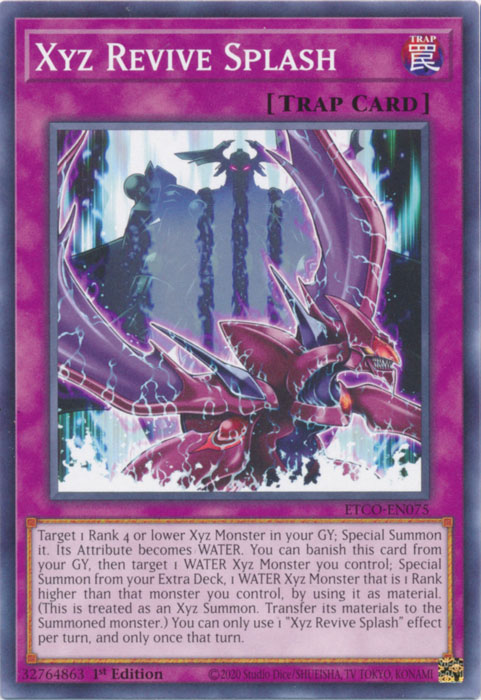 Xyz Revive Splash [ETCO-EN075] Common | Amazing Games TCG