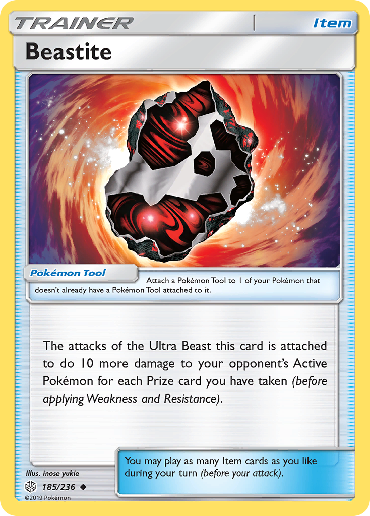 Beastite (185/236) [Sun & Moon: Cosmic Eclipse] | Amazing Games TCG