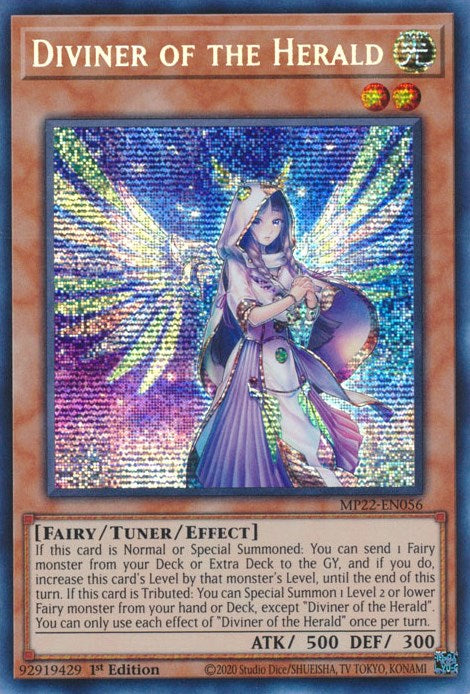 Diviner of the Herald [MP22-EN056] Prismatic Secret Rare | Amazing Games TCG