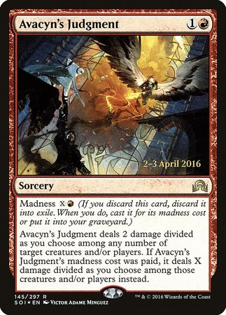 Avacyn's Judgment [Shadows over Innistrad Promos] | Amazing Games TCG