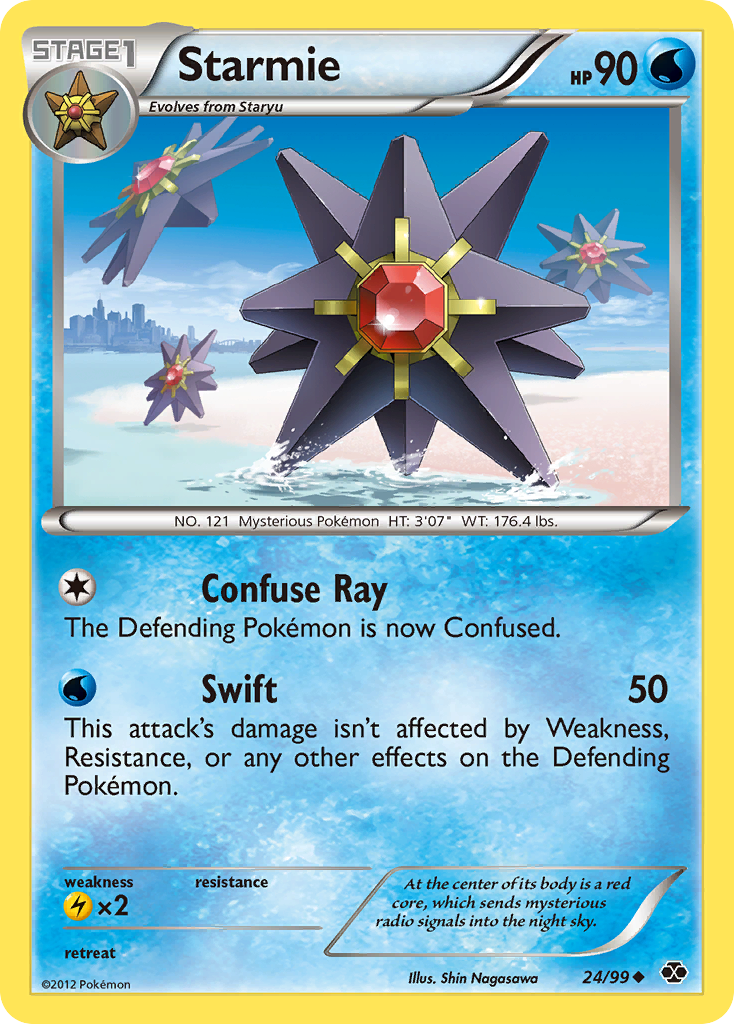 Starmie (24/99) [Black & White: Next Destinies] | Amazing Games TCG