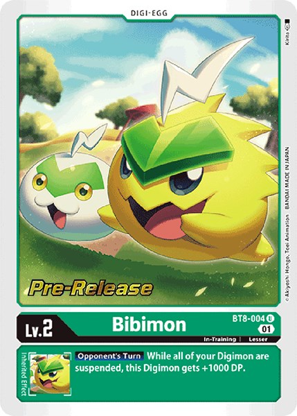 Bibimon [BT8-004] [New Awakening Pre-Release Cards] | Amazing Games TCG