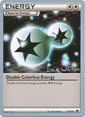 Double Colorless Energy (92/99) (American Gothic - Ian Whiton) [World Championships 2013] | Amazing Games TCG