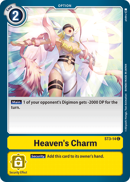 Heaven's Charm [ST3-14] [Starter Deck: Heaven's Yellow] | Amazing Games TCG