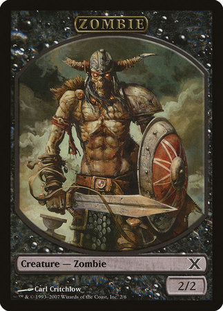 Zombie Token [Tenth Edition Tokens] | Amazing Games TCG