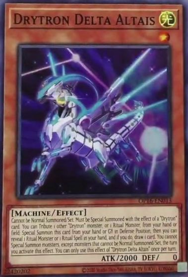 Drytron Delta Altais [OP16-EN013] Super Rare | Amazing Games TCG