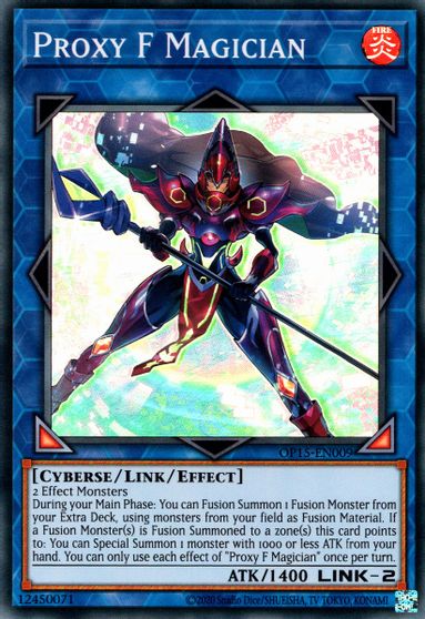 Proxy F Magician [OP15-EN009] Super Rare | Amazing Games TCG