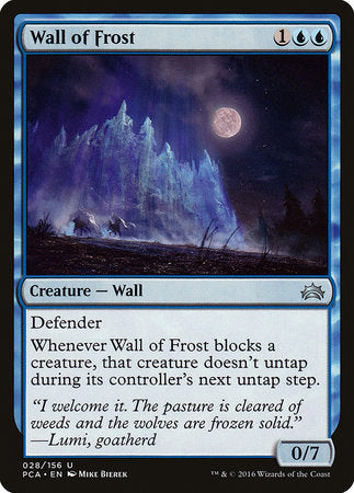 Wall of Frost [Planechase Anthology] | Amazing Games TCG