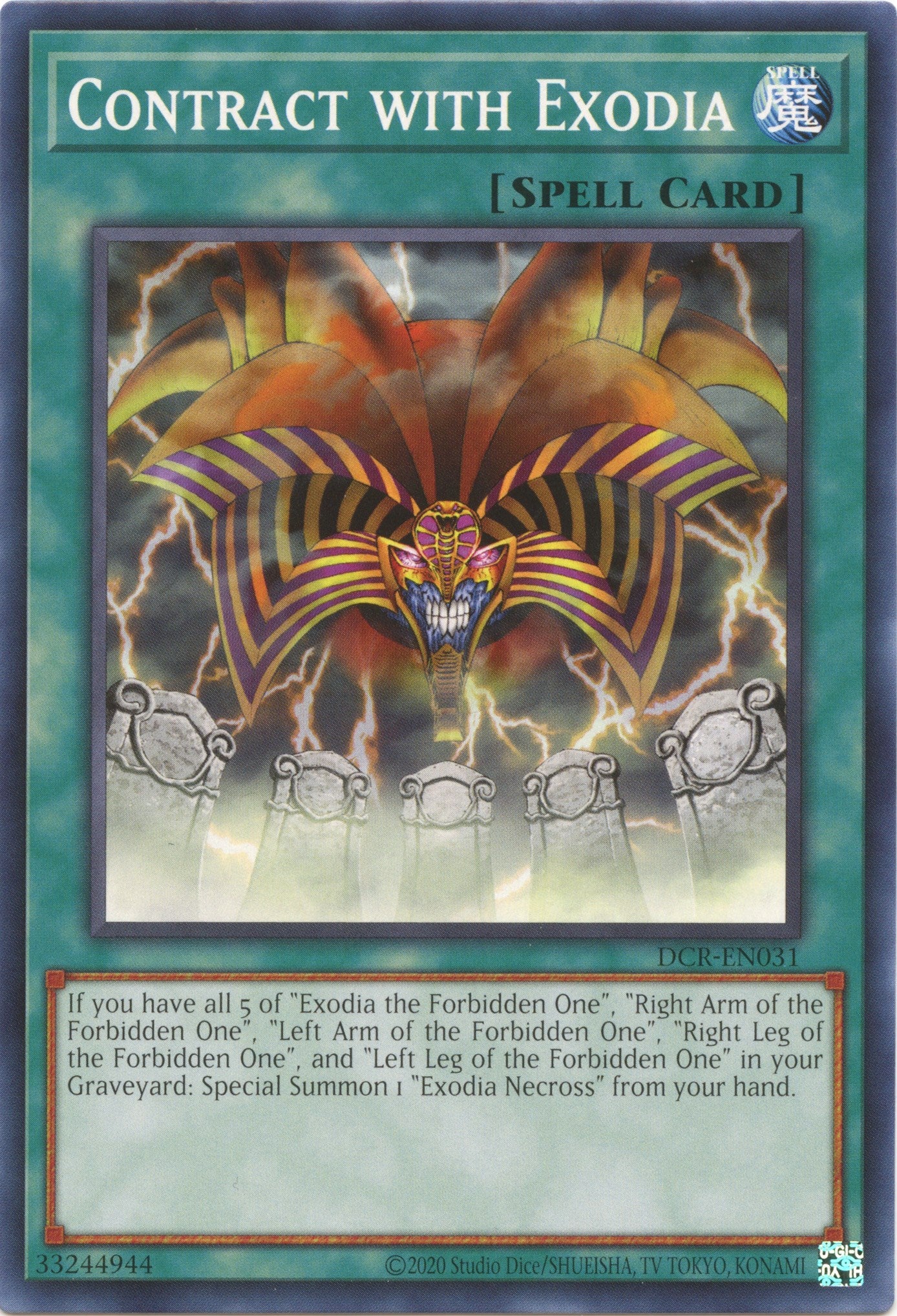 Contract with Exodia (25th Anniversary) [DCR-EN031] Common | Amazing Games TCG