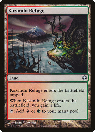 Kazandu Refuge [Duel Decks: Ajani vs. Nicol Bolas] | Amazing Games TCG