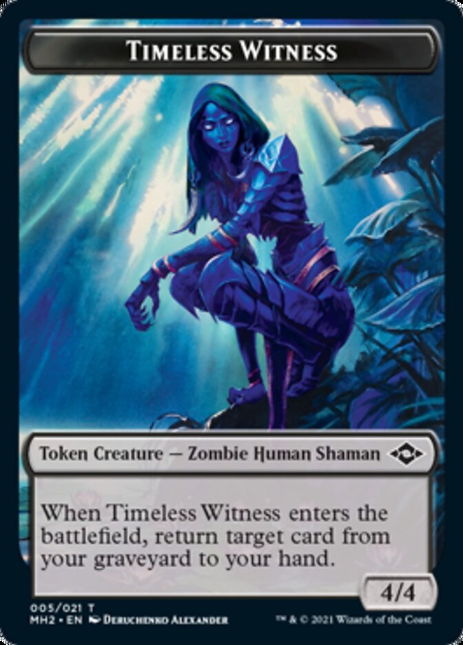 Timeless Witness Token [Modern Horizons 2 Tokens] | Amazing Games TCG