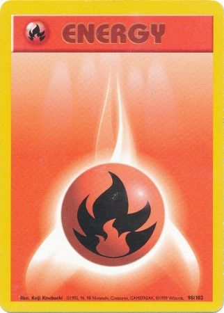 Fire Energy (98/102) [Base Set Unlimited] | Amazing Games TCG