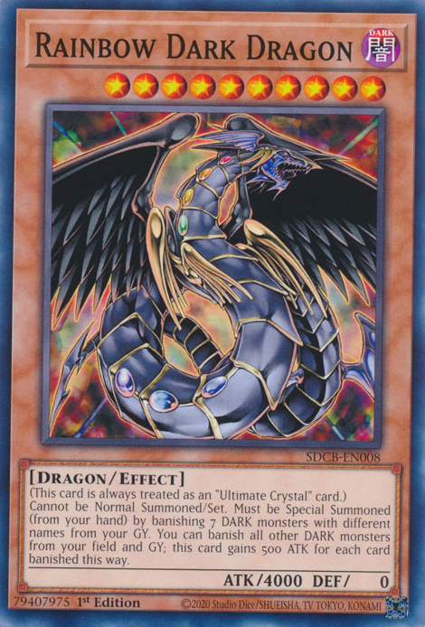 Rainbow Dark Dragon [SDCB-EN008] Common | Amazing Games TCG