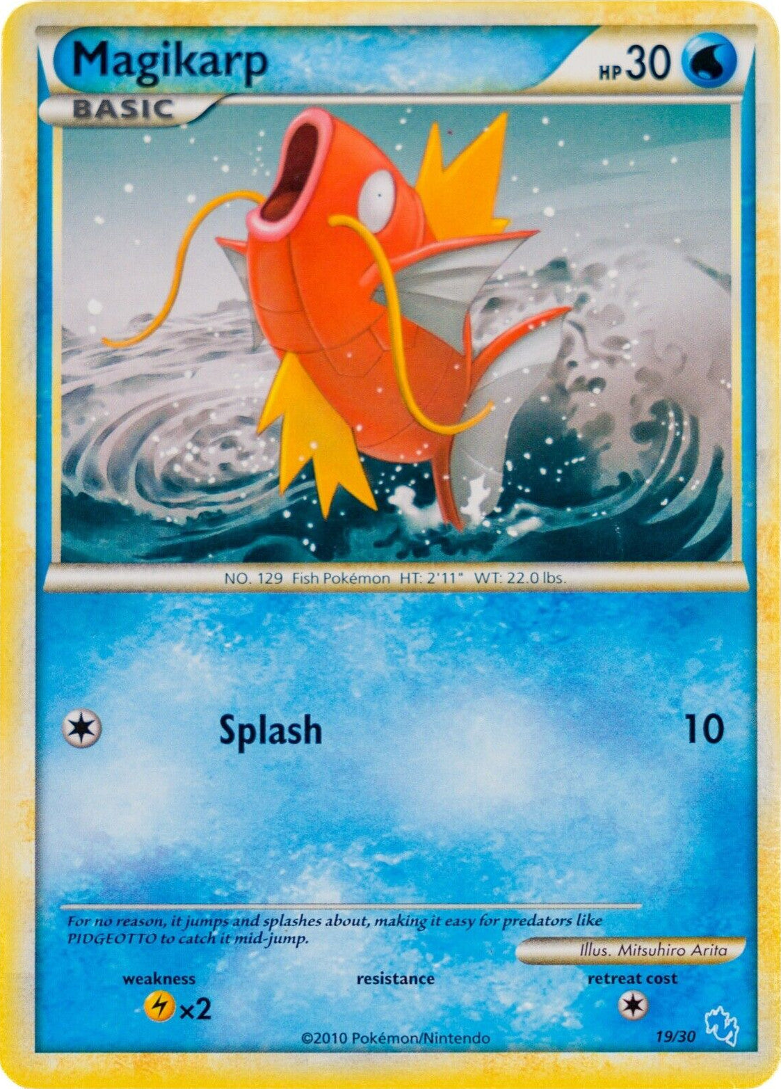 Magikarp (19/30) [HeartGold & SoulSilver: Trainer Kit - Gyarados] | Amazing Games TCG