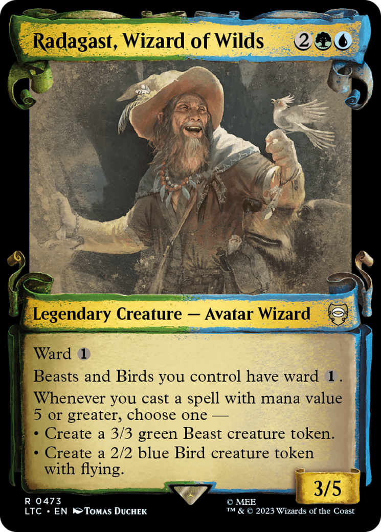 Radagast, Wizard of Wilds [The Lord of the Rings: Tales of Middle-Earth Commander Showcase Scrolls] | Amazing Games TCG