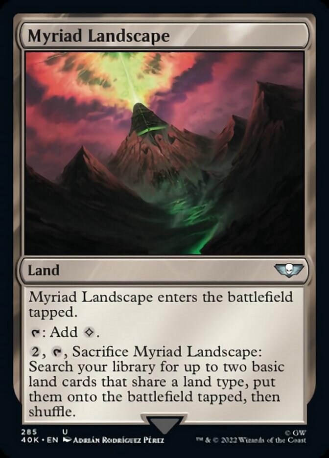 Myriad Landscape [Universes Beyond: Warhammer 40,000] | Amazing Games TCG