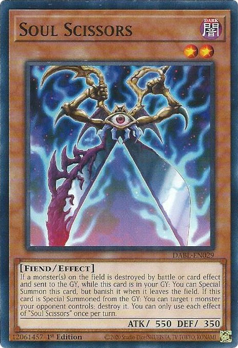 Soul Scissors [DABL-EN029] Common | Amazing Games TCG