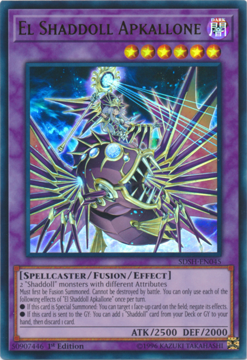 El Shaddoll Apkallone [SDSH-EN045] Ultra Rare | Amazing Games TCG