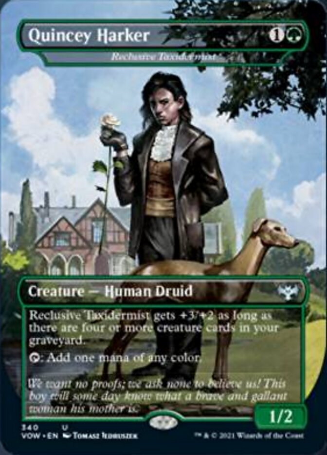 Reclusive Taxidermist - Quincey Harker [Innistrad: Crimson Vow] | Amazing Games TCG