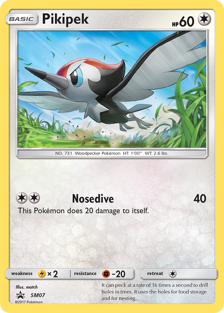 Pikipek (SM07) [Sun & Moon: Black Star Promos] | Amazing Games TCG