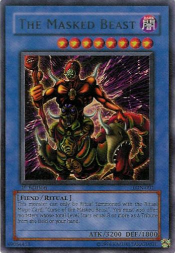 The Masked Beast [LON-001] Ultra Rare | Amazing Games TCG