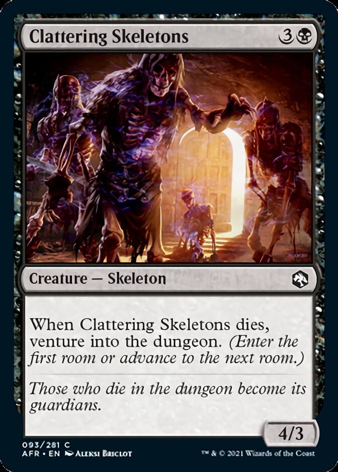 Clattering Skeletons [Dungeons & Dragons: Adventures in the Forgotten Realms] | Amazing Games TCG