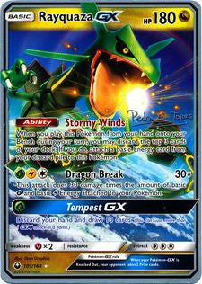 Rayquaza GX (109/168) (Dragones y Sombras - Pedro Eugenio Torres) [World Championships 2018] | Amazing Games TCG