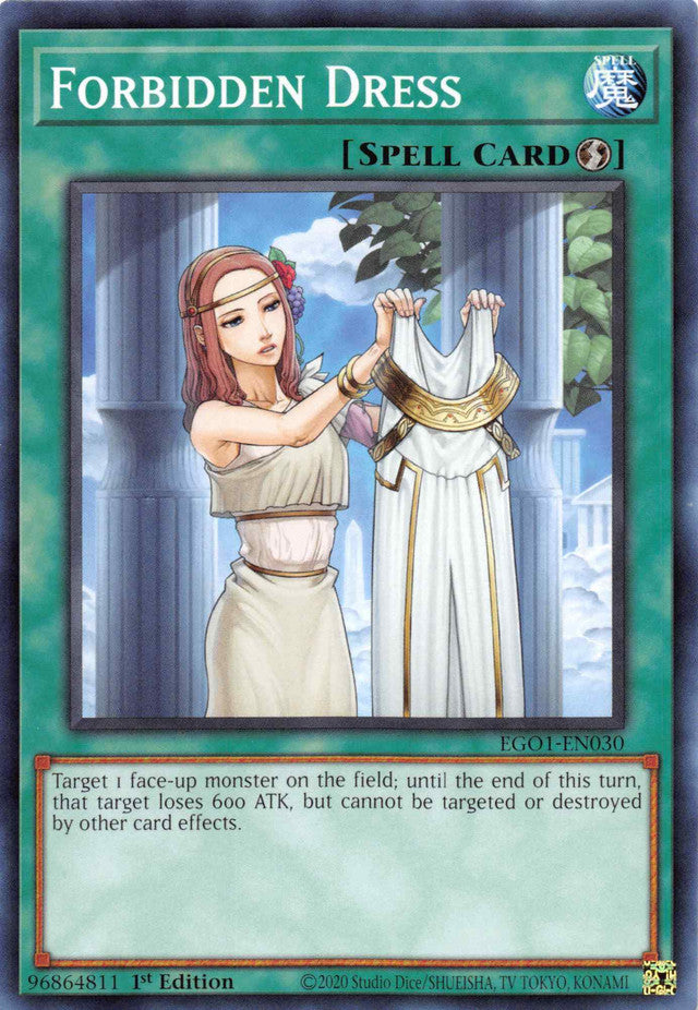 Forbidden Dress [EGO1-EN030] Common | Amazing Games TCG